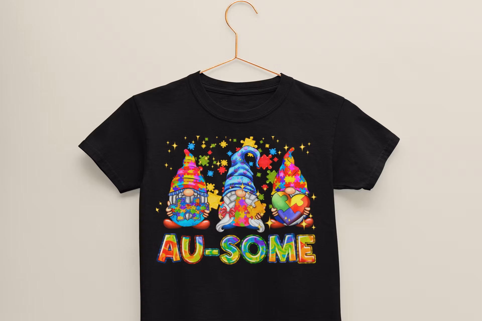 T-shirt: AU-SOME [barn]