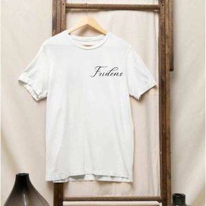 T-shirt: Fridens [vit]