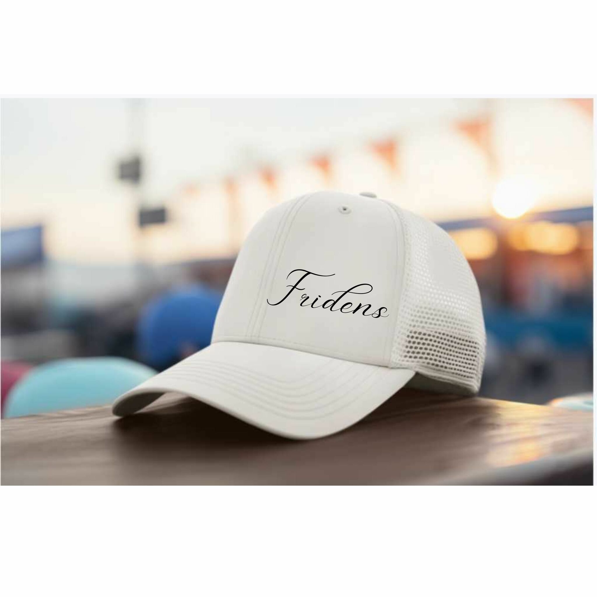 Keps: Fridens [vit/grå]