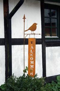 Skylt: Välkommen [OBS! Skickas ej!]