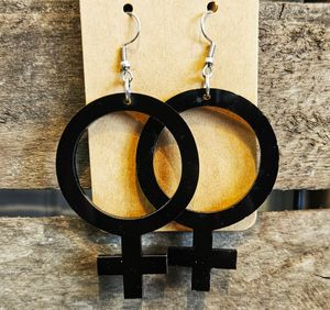 Örhängen: Kvinnosymbol [stor]