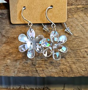 Örhängen: Liten blomma