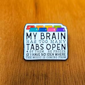 Pin: Too many tabs