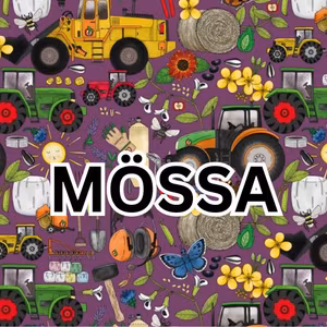 Mössa - Traktor, lila botten (NYHET!)