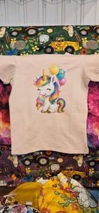 T-shirt: Unicorn glass [barn]