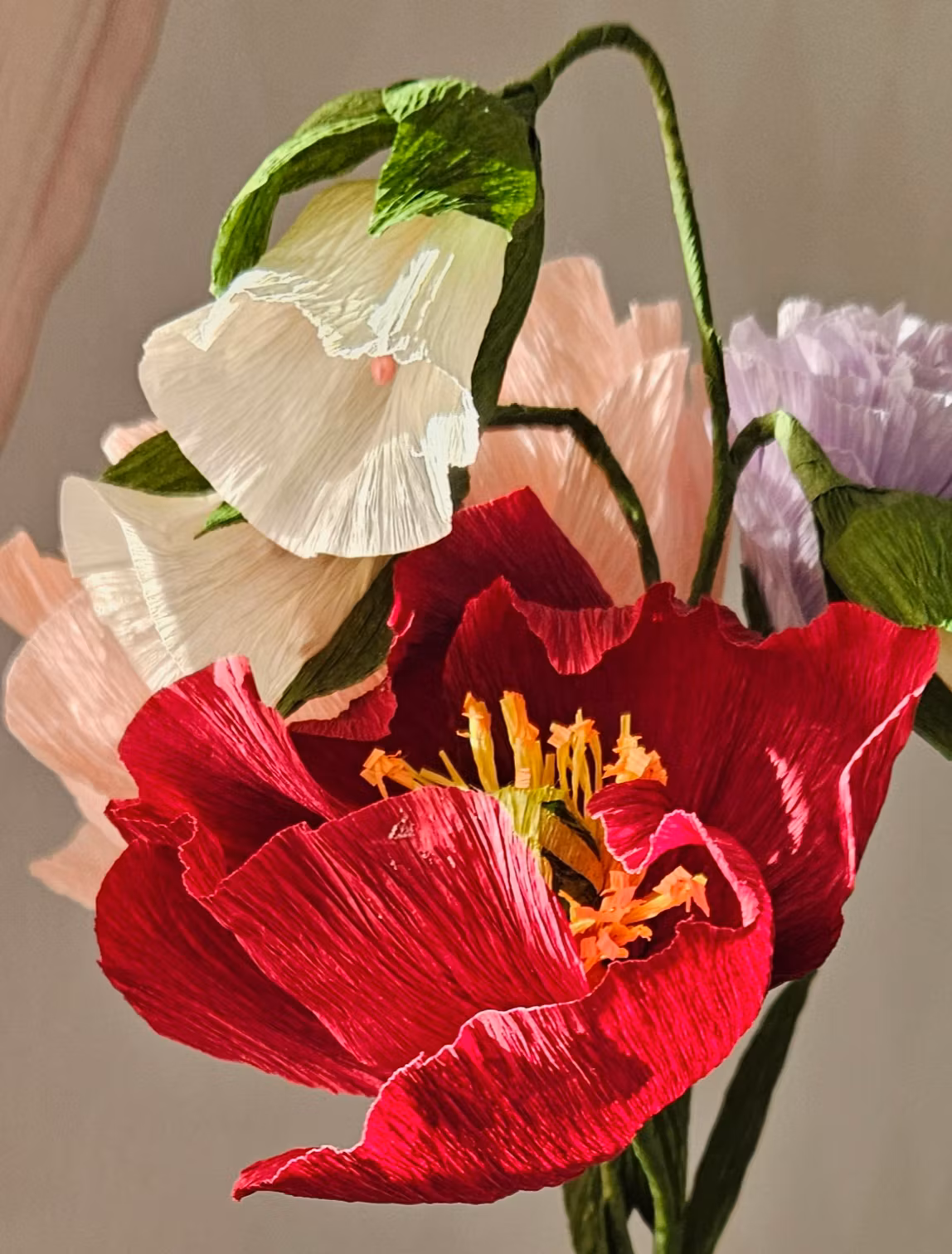 Workshop: Blommor av kräpp (25/3) PREMIÄR