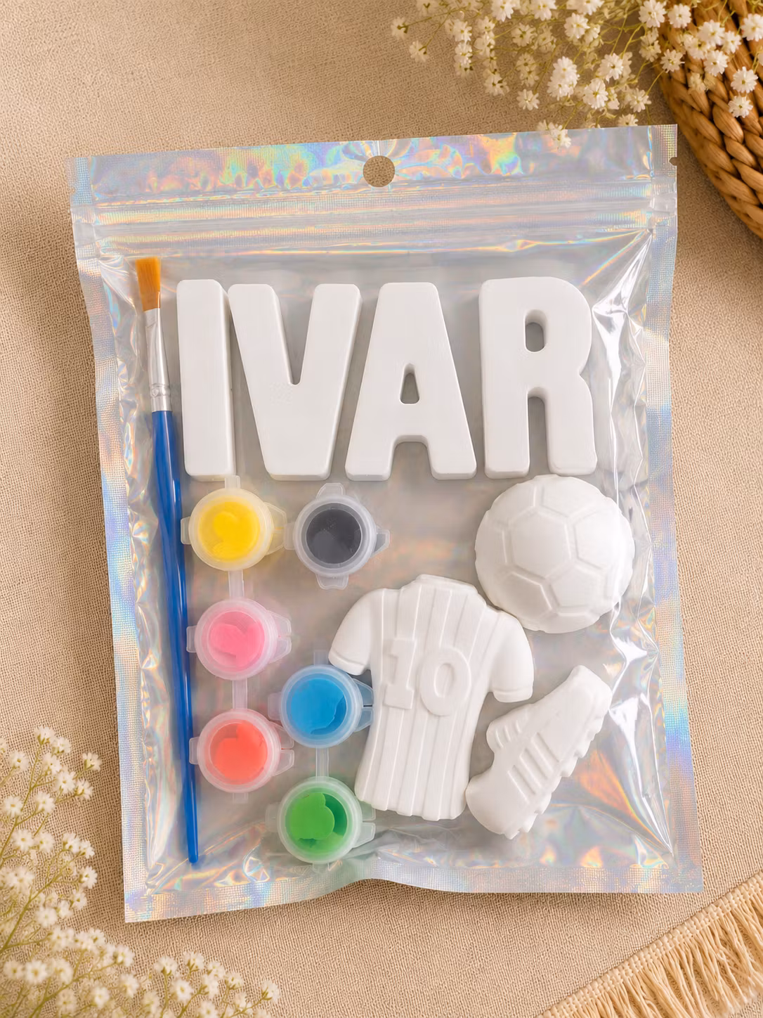 Måla ditt namn + intresse [Pyssel]