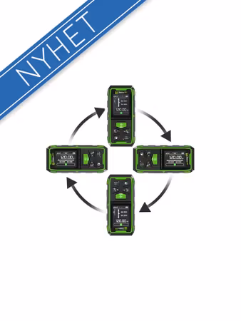 Elma Laser, 4 Dual, avståndsmätare 2x60m