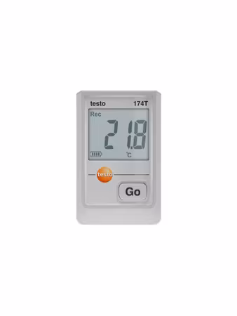 Testo 174T – mini-temperaturlogger med USB-C (vit)