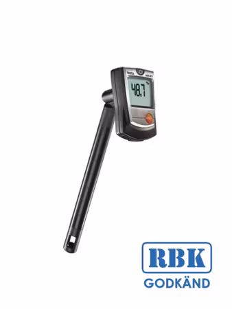 Testo 605-H1 temperatur- och fuktgivare
