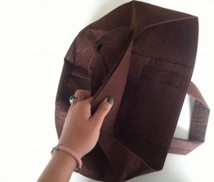Odlingssäck Root Pouch - ca 39 liter brun med handtag