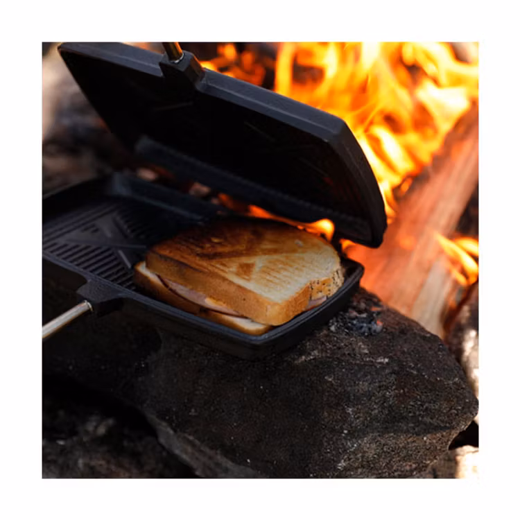 Briv Grilljärn big gjutjärn dubbelt