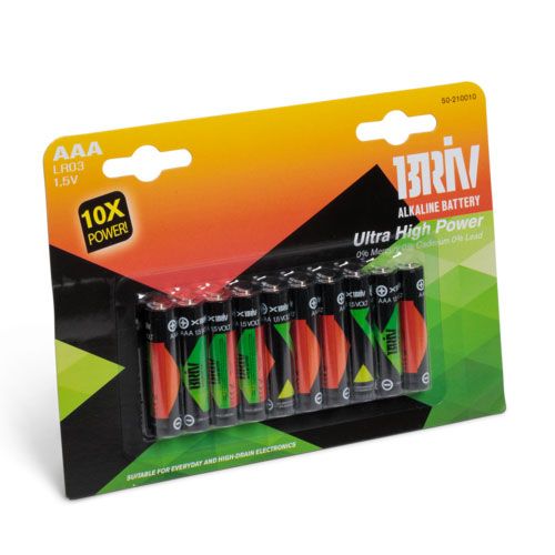 Batteri AAA LR03 - 10-pack