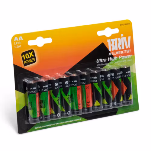 Batteri AA LR6 - 10-pack
