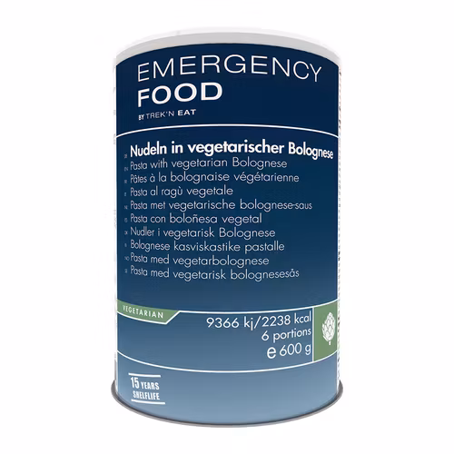 Trek’N Eat - Emergency Food - Pasta with vegetarian Bolognese