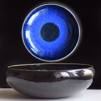 Carl-Harry Stalhane Rorstrand Stålhane Rörstrand large bowl SAY 1950-60s Sweden