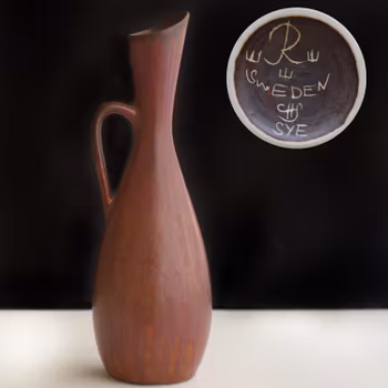 Vase Carl-Harry  Stalhane Rorstrand Stålhane Rörstrand SYE 1950-60s Sweden