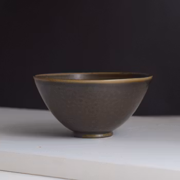Gunnar Nylund Bowl Rorstrand Rörstrand 40-50s Sweden Stoneware Scandinavian