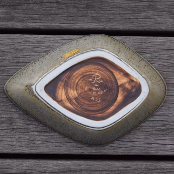 Gunnar Nylund Bowl Rorstrand Rörstrand 40-50s Sweden Stoneware Scandinavian ASZ
