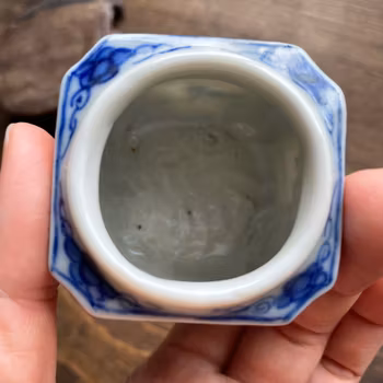 A antique Chinese inkwell water pot scholars object #763