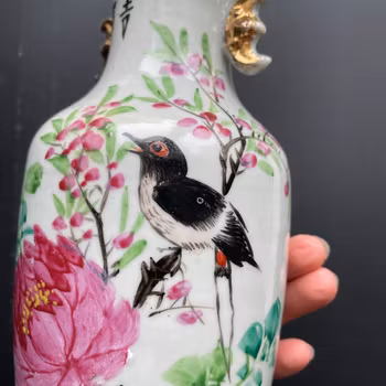 Antique Chinese Porcelain vase Late Qing / Republic #1027