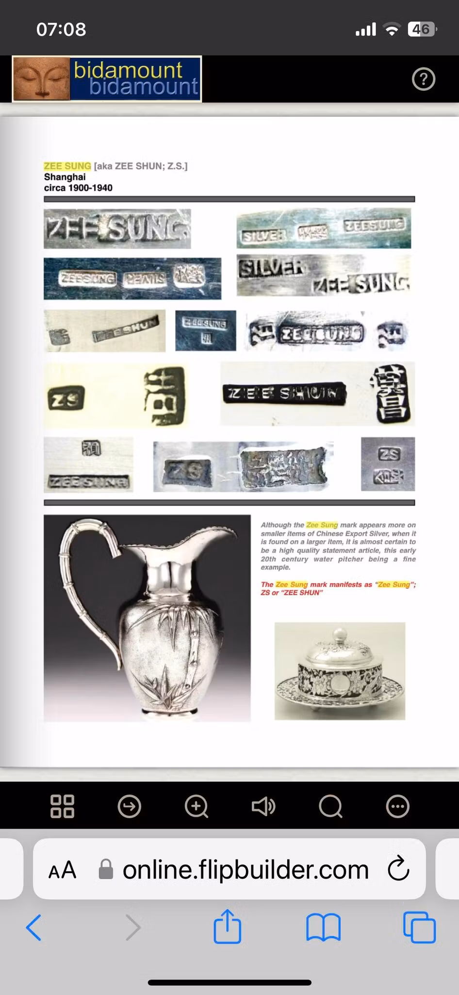 Antique Chinese export silver cutlery set, ZEE SUNG company Antique Chinese export silver cutlery set, ZEE SUNG company