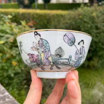 Antique Chinese Porcelain bowl from the republic period #1627