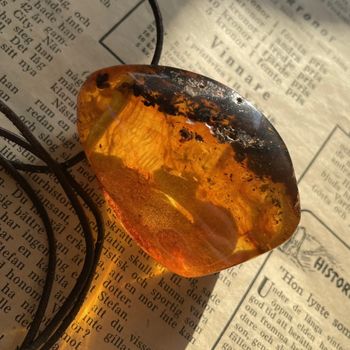 Natural Danish Amber Pendant Baltic amber 43 grams #2533