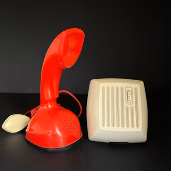 Genuine vintage Ericofon Cobra telephone and ringing bell #1802