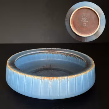 Gunnar Nylund Bowl Rorstrand Rörstrand 50s Sweden Stoneware Scandinavian #1918
