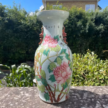 Chinese Antique porcelain Vase, Dated 1911, Late Qing，子英 #2033