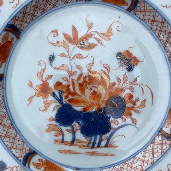 Chinese antique porcelain plate, Yongzheng / first half of 18th c #2065