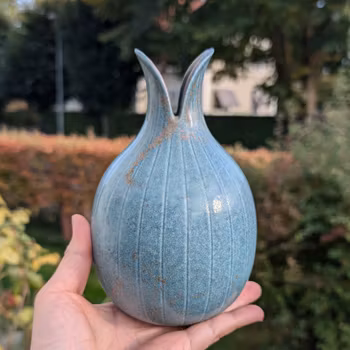 Gunnar Nylund vase Rörstrand 50s Sweden Stoneware Scandinavian #2160