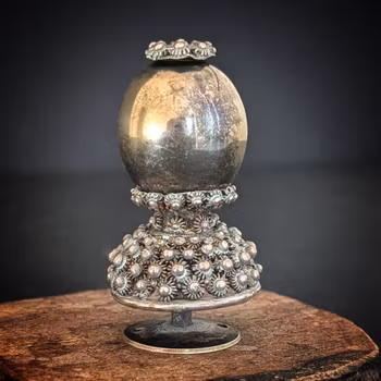 Chinese antique Mandarin Hat Finial of the 7th grade, Qing Dynasty #2169