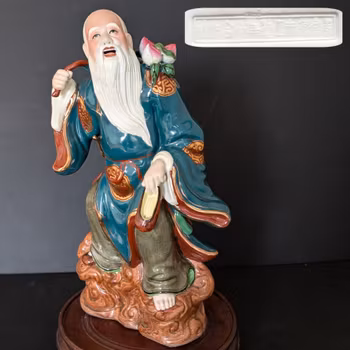 Vintage / Antique Chinese porcelain figurine 1950's 景德镇市工艺美术合作社#2185