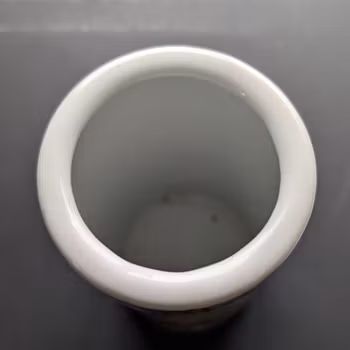 Two Vintage Chinese brush pots, 20th c #2871, 2872