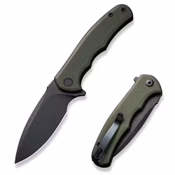 CIVIVI Mini Praxis Black/Green D2 Fällkniv