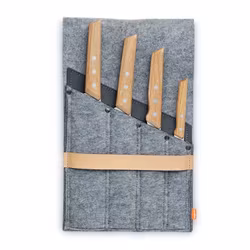 Öyo Triangle knife set 4 parts in felt folder