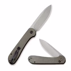 CIVIVI Elementum Green Micarta 14C28N Fällkniv