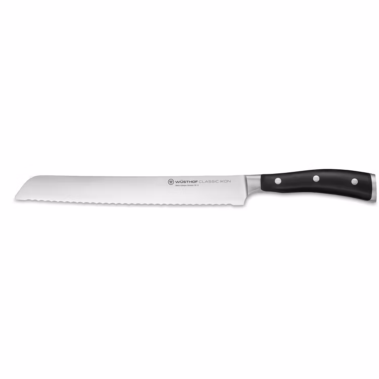 Wüsthof Classic Ikon Brödkniv 20 cm svart