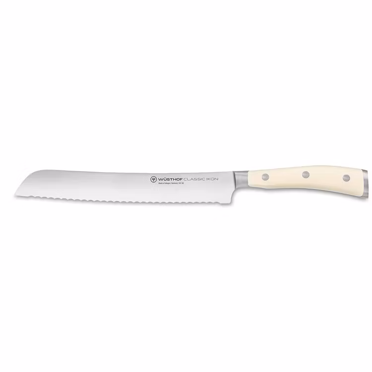 Wüsthof Classic Ikon Brödkniv 20 cm svart