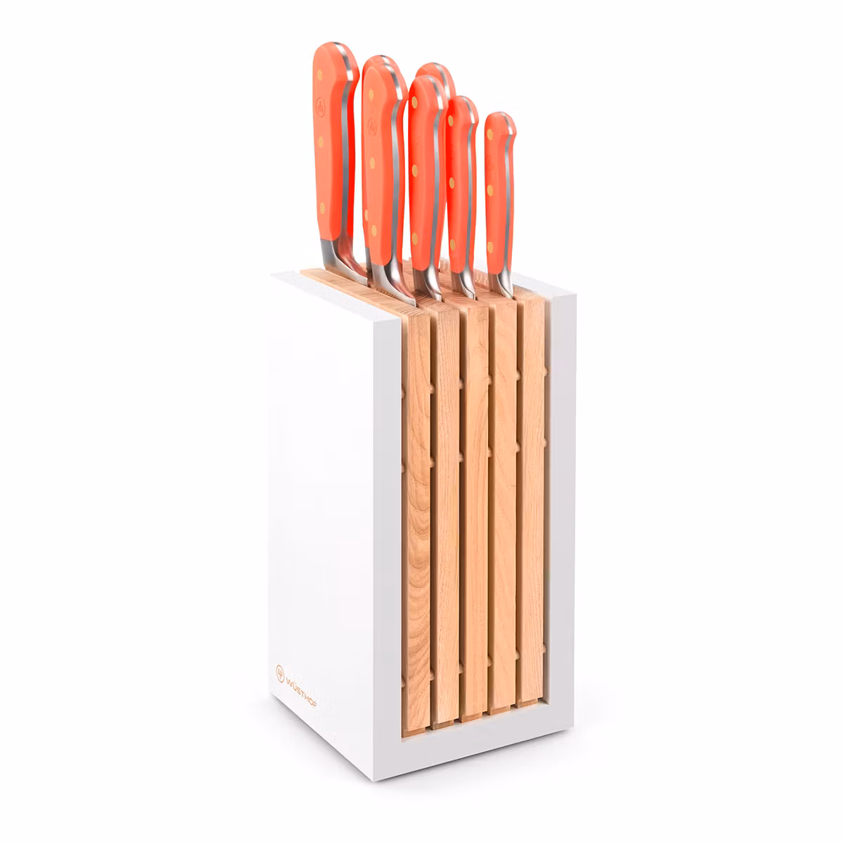 Wüsthof Classic Coral Peach Knivset 7 knivar + knivblock
