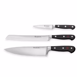 Wüsthof Classic Knivset 3 delar (Kockkniv/Skalkniv/Brödkniv)