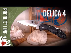 Spyderco Delica 4 Zome Green Fällkniv