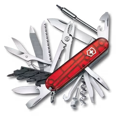 Victorinox CyberTool L Fickkniv röd transparent
