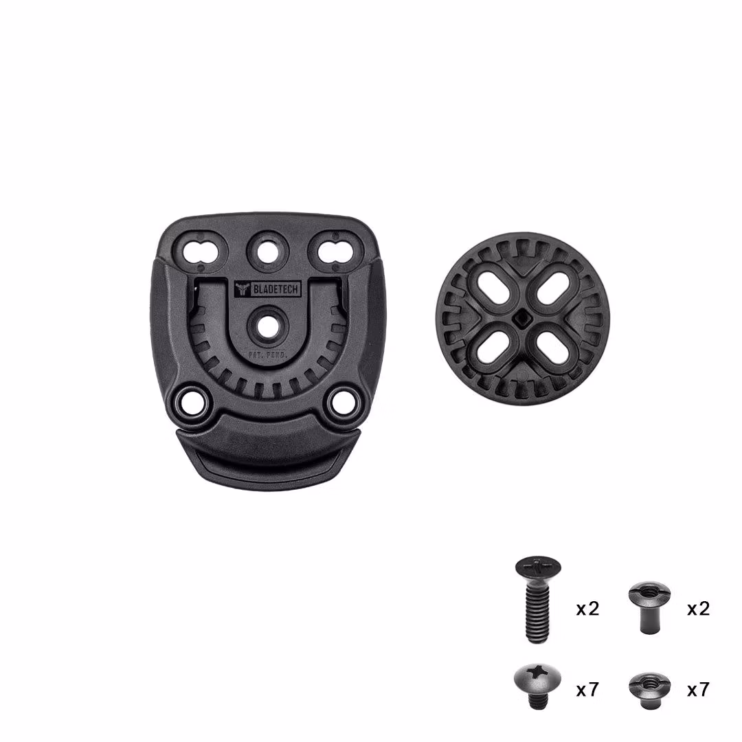 Blade-Tech Tek-Mount Mini Kit med Mini-mottagare, Mini 360-disk och monteringsskruvar