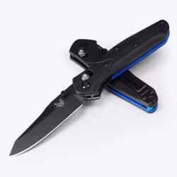Benchmade Mini Osborne G10 Black/Blue Fällkniv