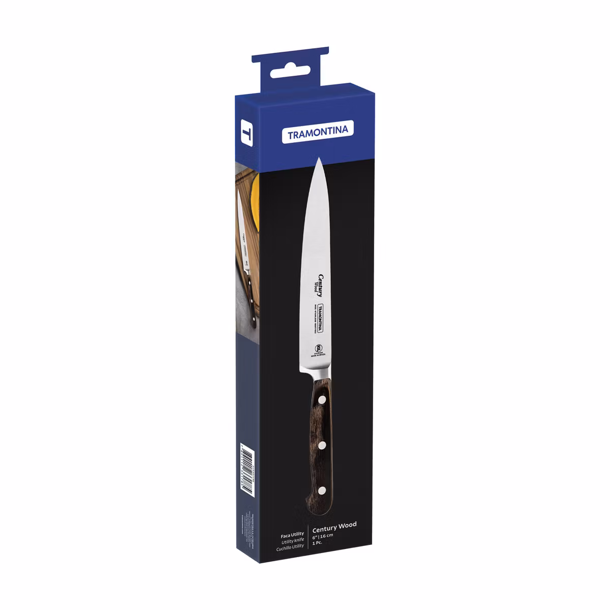 Tramontina Century Wood Köttkniv / Utilitykniv 16 cm