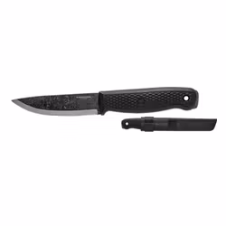 Condor Terrasaur Svart Bushcraftkniv i 1095 Kolstål