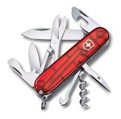 Victorinox Climber Fickkniv Röd Transparent